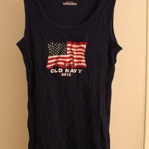 American Flag Tank Top